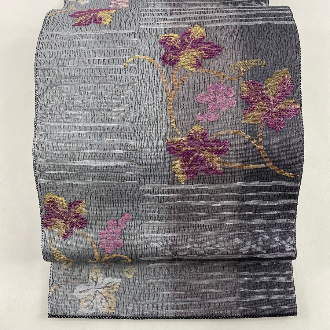袋帯 美品 名品 六通 正絹 - 帯