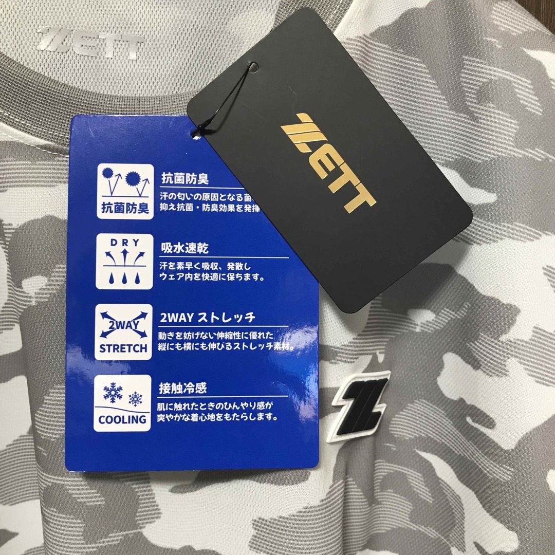 ZETT(ゼット)のラスト1点‼️ZETT✨吸水速乾✨接触冷感✨カモ柄 Tシャツ　L メンズのトップス(Tシャツ/カットソー(半袖/袖なし))の商品写真
