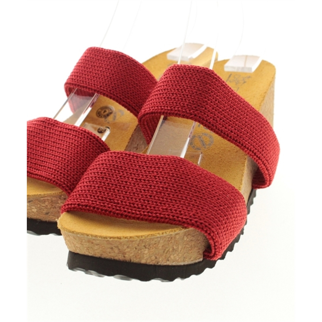ARCOPEDICO(アルコペディコ)のARCOPEDICO サンダル EU36(22.5cm位) 赤系xベージュ系 【古着】【中古】 レディースの靴/シューズ(サンダル)の商品写真
