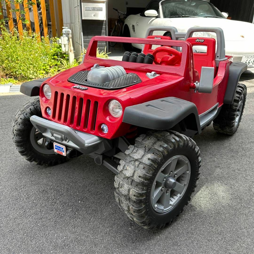 パワーホイール　子供用ジープ　電動バギー　Jeep ジャンク