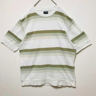 ステューシー(STUSSY)の90’s 00s old stussy マルチボーダー 細ボーダー Tシャツ(Tシャツ/カットソー(半袖/袖なし))