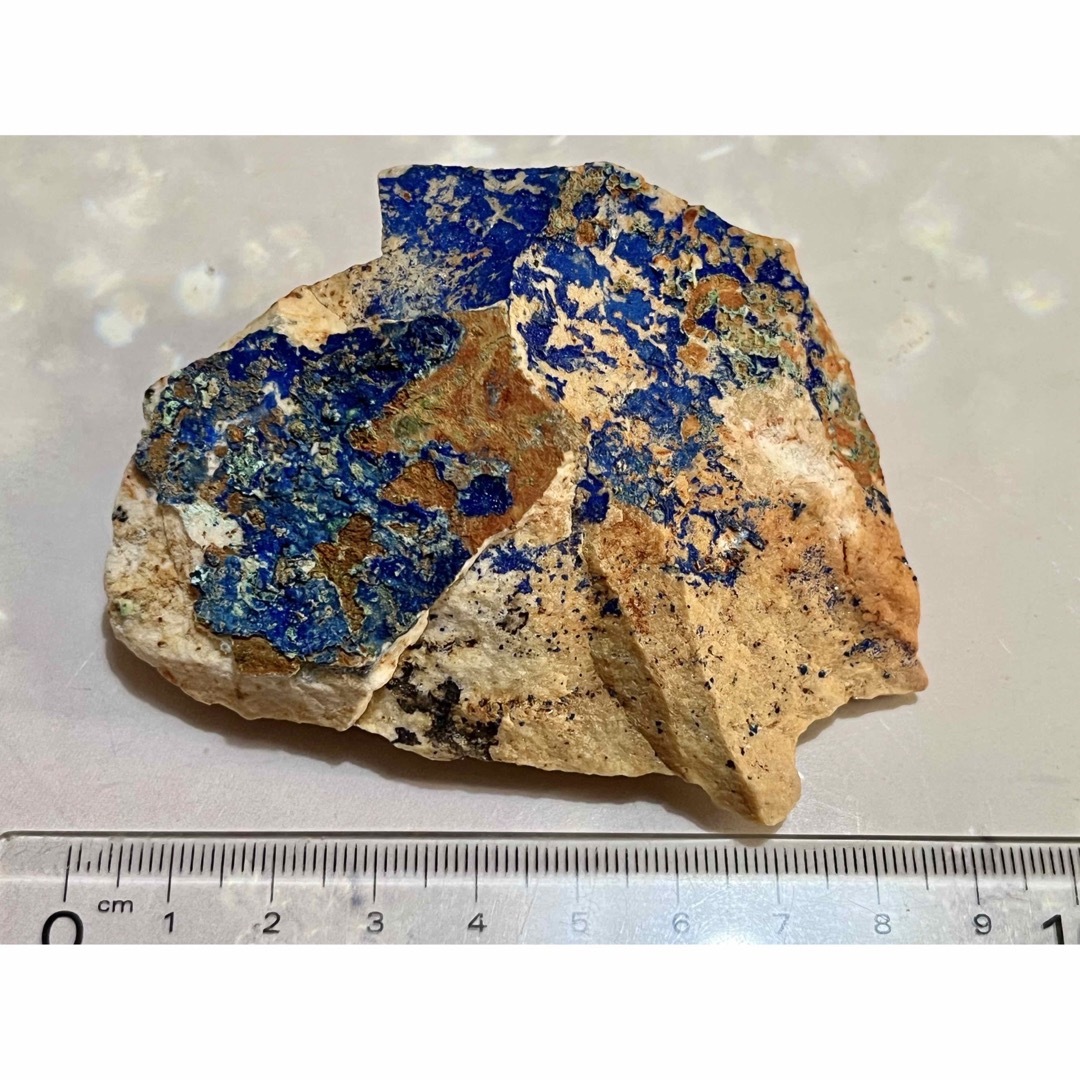 予知・予言の石✨　アズライト　藍銅鉱　原石　ラフストーン　アジュライト 8