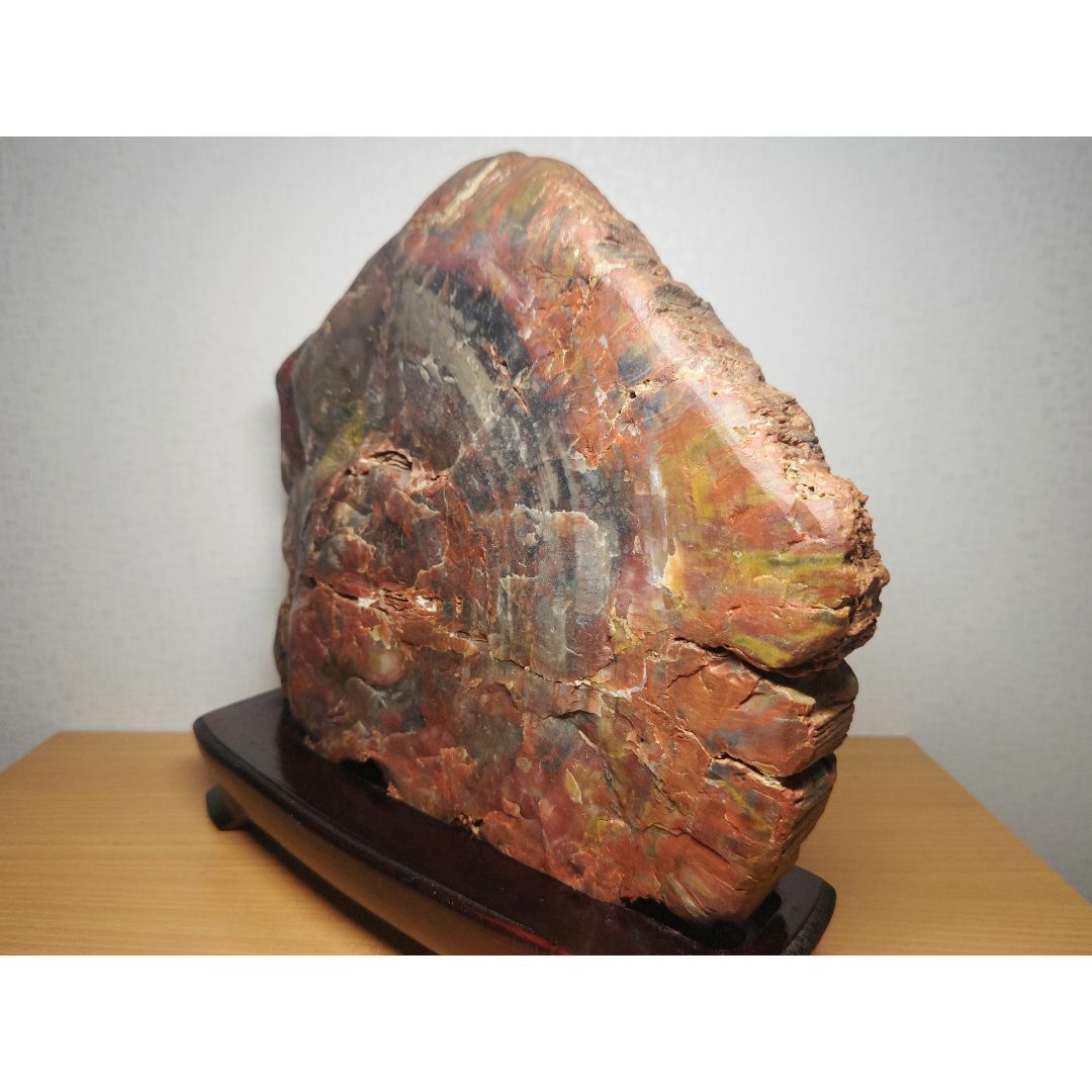 アリゾナ珪化木 11kg 珪化木 ジャスパー 碧玉 鑑賞石 原石 自然石 化石