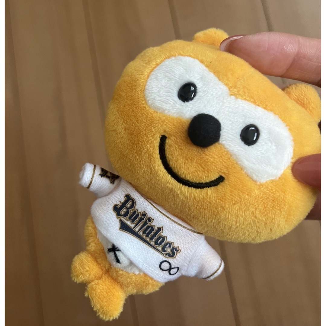 Ponta オリックスバッファローズコラボ ぬいぐるみ キーホルダー スポーツ/アウトドアの野球(記念品/関連グッズ)の商品写真