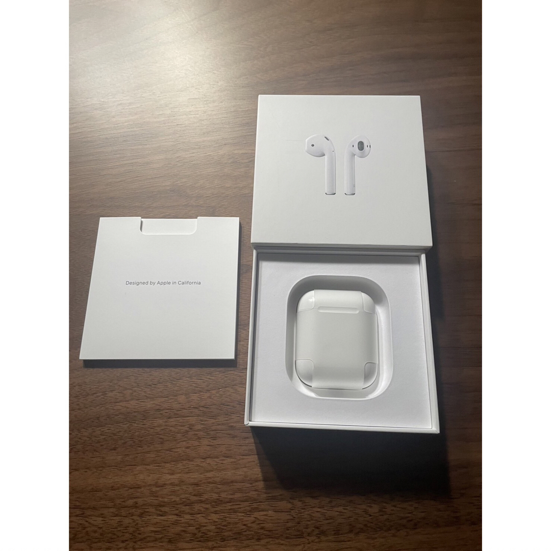 AirPods 第2世代（新品）MV7N2J/A 2個セット - ヘッドフォン/イヤフォン