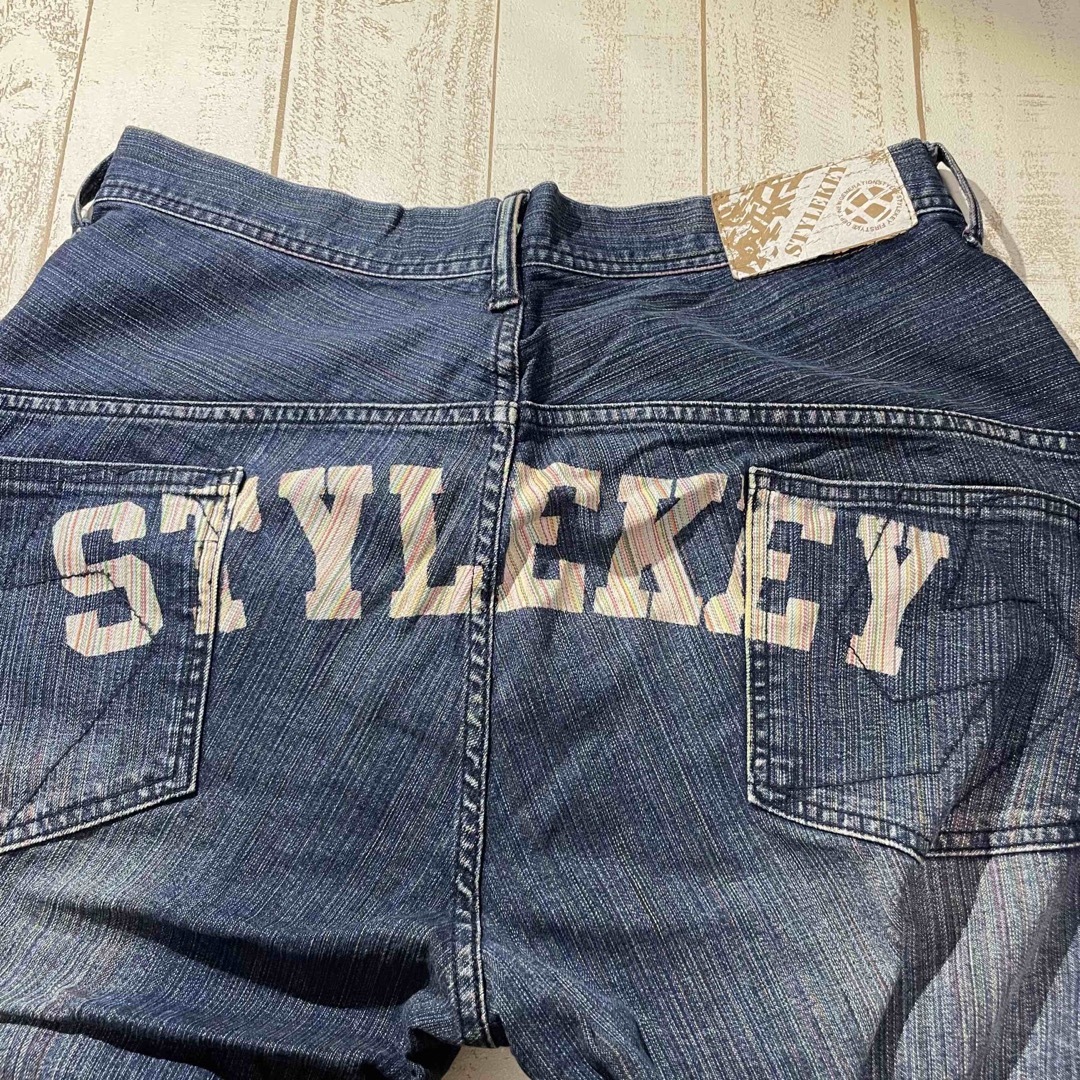 STYLEKEY - 当時物【STYLEKEY】スタイルキー ワイドデニムパンツ