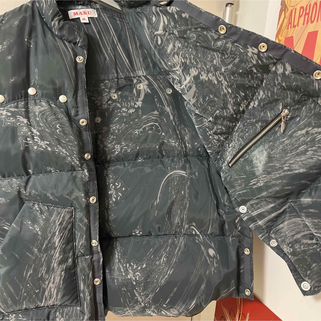 MASU marble bandana puffer vest 22aw 46 | bbf.com.ec