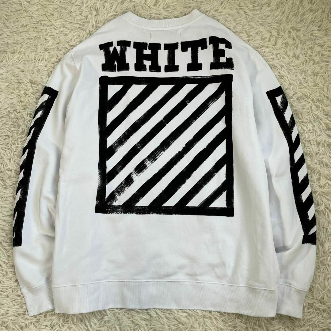 セール品 オフホワイト/OFF-WHITE オフホワイト スウェット ロゴ