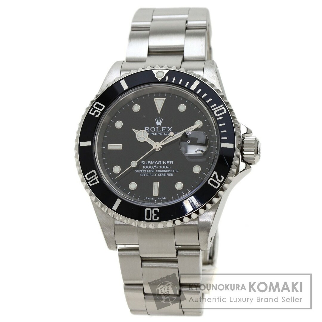 ROLEX 16610 サブマリーナ デイト 腕時計 SS SS メンズ