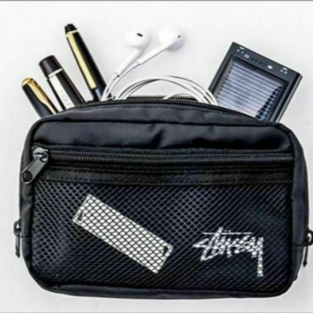 STUSSY(ステューシー)の【新品未使用】STUSSY ステューシー マルチケースセット レディースのバッグ(ボディバッグ/ウエストポーチ)の商品写真