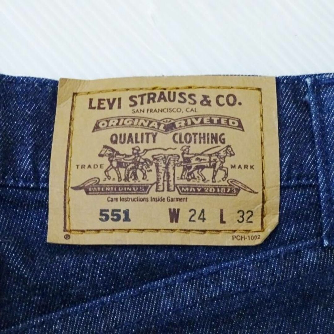 Levi's(リーバイス)の良品★　90s　リーバイス　551　W64cm　ストレッチ　スキニーテーパード レディースのパンツ(デニム/ジーンズ)の商品写真