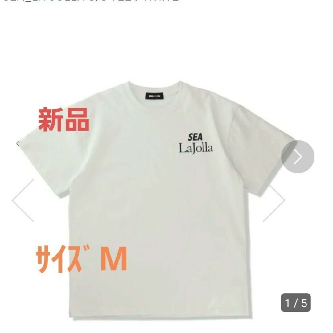 【新品】wind and sea La jolla Tシャツ　Mサイズ　SAND