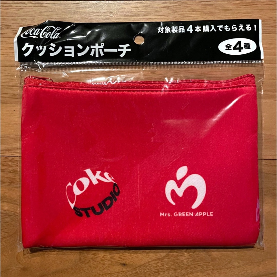全国どこでも送料無料 非売品 コカ コーラ Mrs.GREEN APPLE クッション