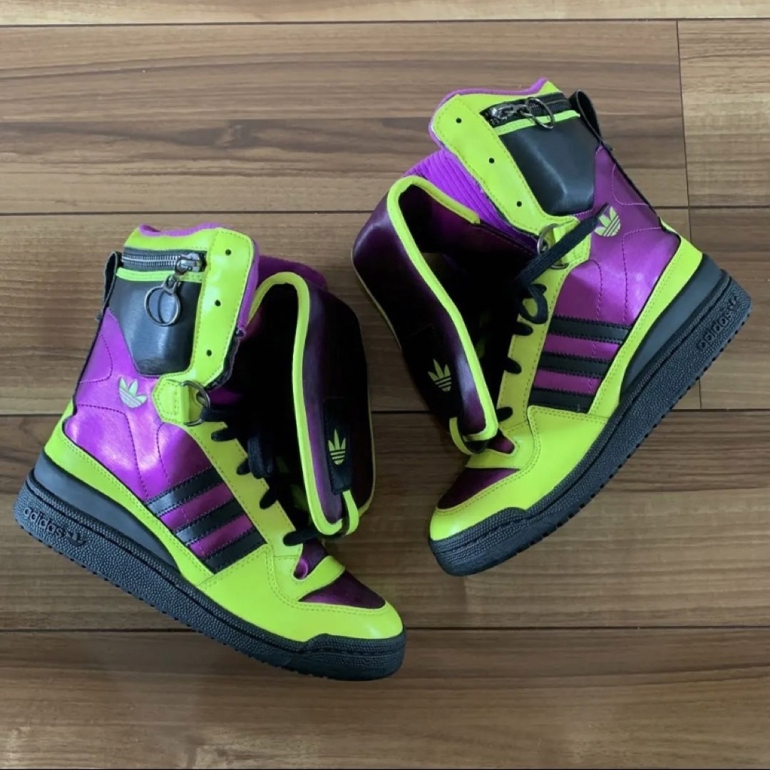 Jeremy Scott X adidas トールボーイスニーカーブーツ レア Jeremy Scott X adidas トールボーイスニーカーブーツ レア