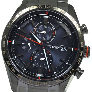 CITIZEN、ATTESAエコ ドライブ多局受信型電波時計H820