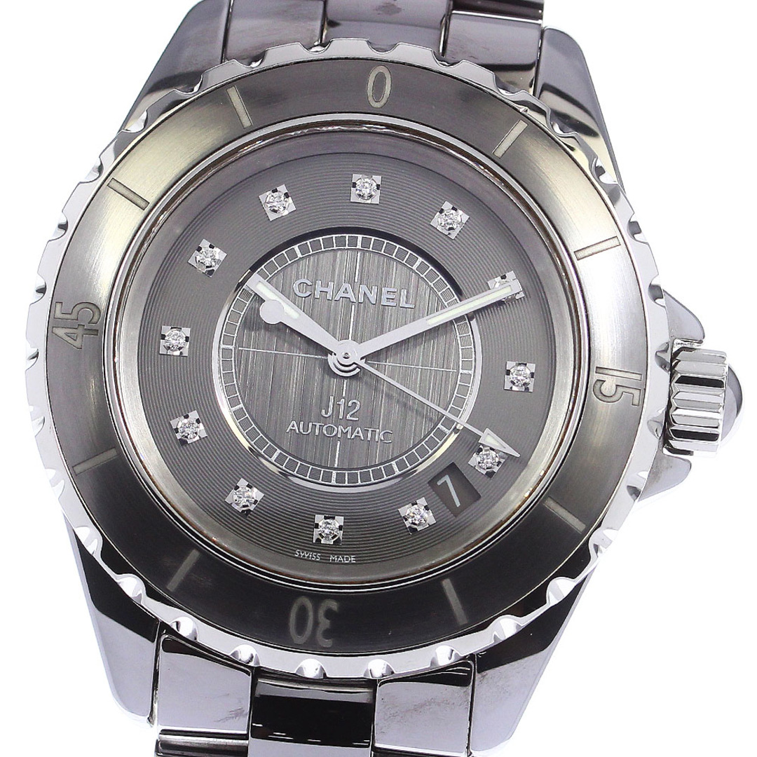 CHANEL(シャネル)のシャネル CHANEL H3242 J12 クロマティック 12Pダイヤ 自動巻き メンズ 美品 _759295 メンズの時計(腕時計(アナログ))の商品写真