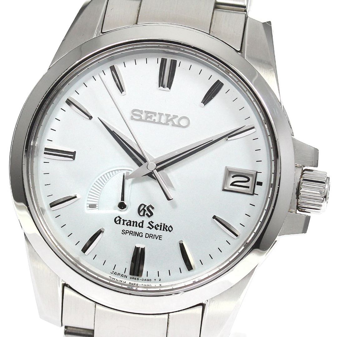 セイコー SEIKO SBGA015/9R65-0AG1 グランドセイコー パワーリザーブ デイト スプリングドライブ メンズ 箱付き_763785