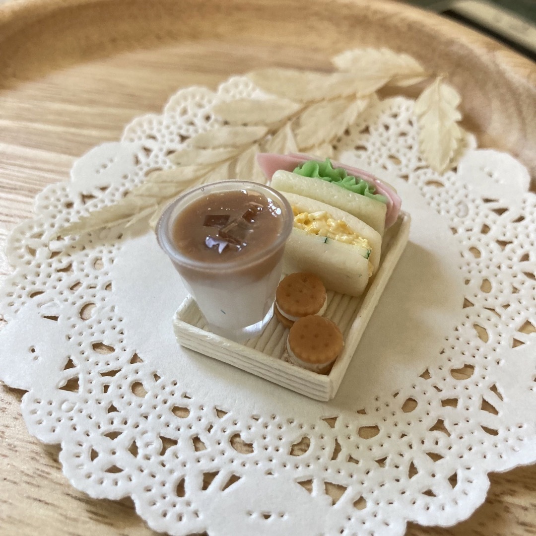 ミニチュアパン サンドイッチランチセットの通販 by gatto nero shop｜ラクマ