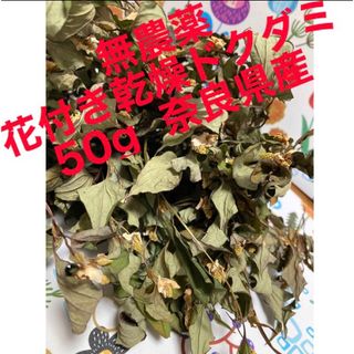 🍃 花付き乾燥ドクダミ🍃50g  奈良県産(その他)