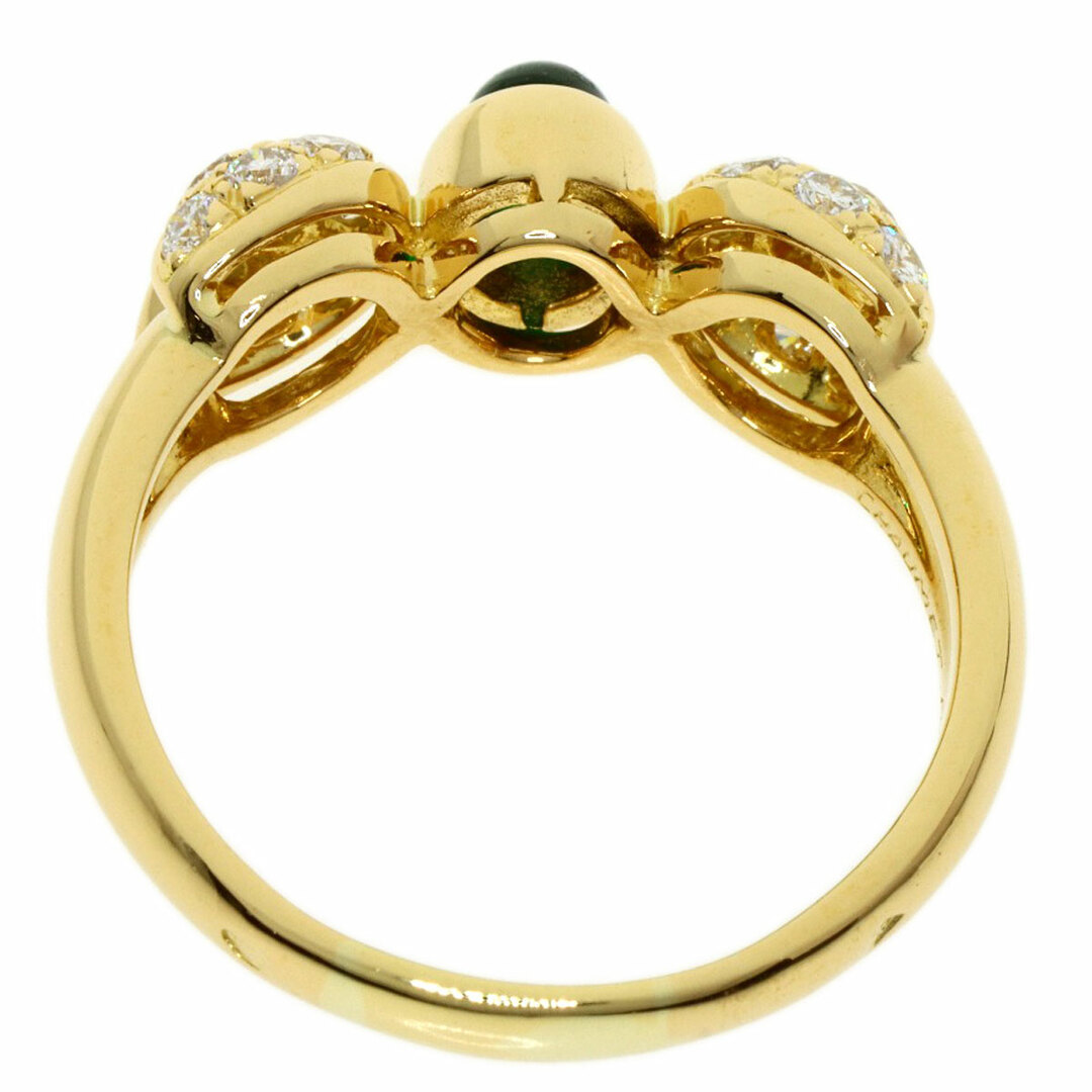 CHAUMET(ショーメ)のChaumet カボション エメラルド ダイヤモンド リング・指輪 K18YG レディース レディースのアクセサリー(リング(指輪))の商品写真