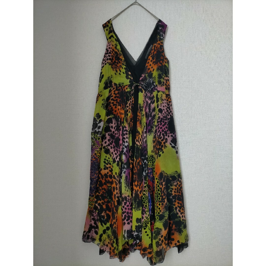 DIANE VON FURSTENBERG 刺繍入り シルク ワンピース 全国通販OK ...