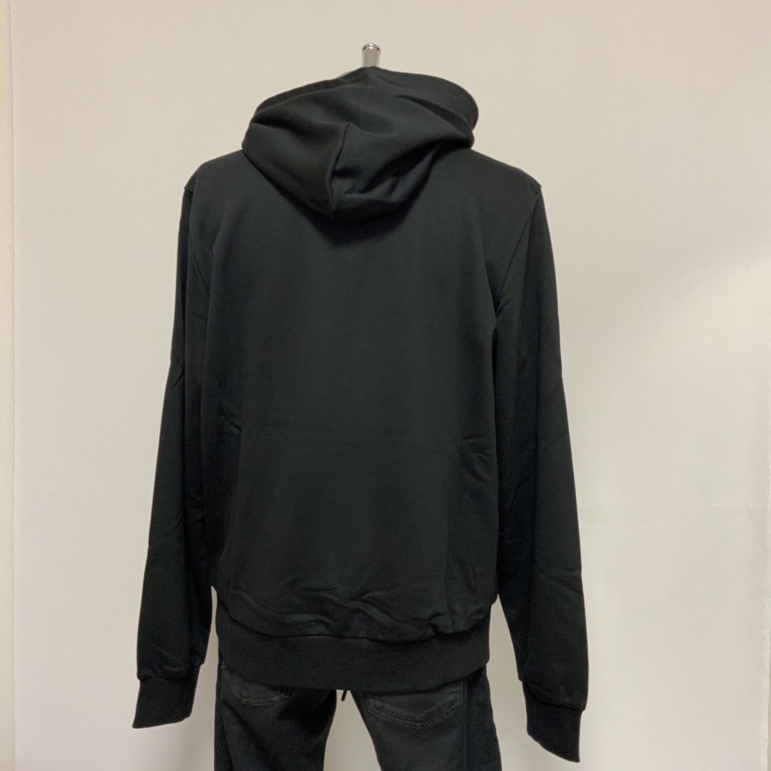 DIESEL(ディーゼル)の洗練されたデザインDIESEL　S-Ginn-Hood-K20　ブラック　XXL メンズのトップス(スウェット)の商品写真