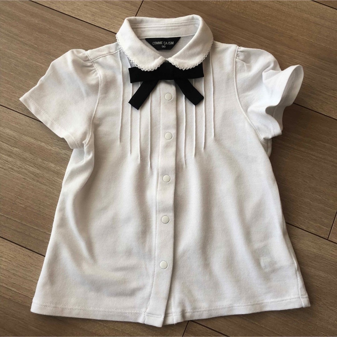 COMME CA ISM(コムサイズム)のコムサイズム　キッズ　ブラウス　90 キッズ/ベビー/マタニティのキッズ服女の子用(90cm~)(ブラウス)の商品写真