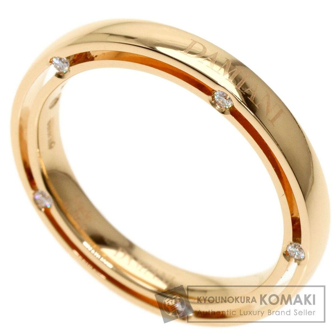 Damiani ディ サイド ダイヤモンド リング・指輪 K18YG レディース