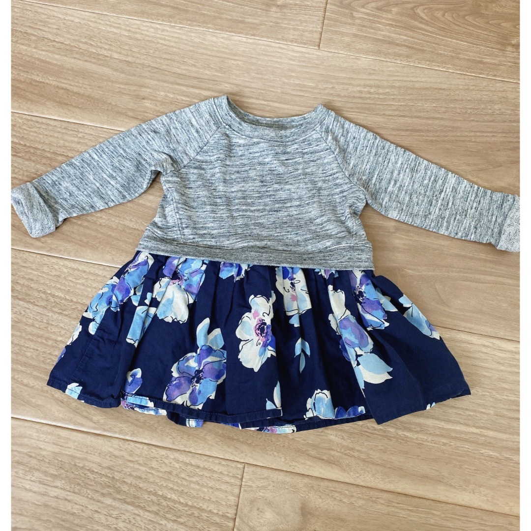 スパッツ　3枚セット　+ GAPカットソー キッズ/ベビー/マタニティのキッズ服女の子用(90cm~)(パンツ/スパッツ)の商品写真