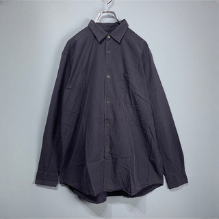コモリ(COMOLI)のコモリ レギュラーカラーシャツ 日本製 オーバーサイズ 長袖 綿100%(シャツ)