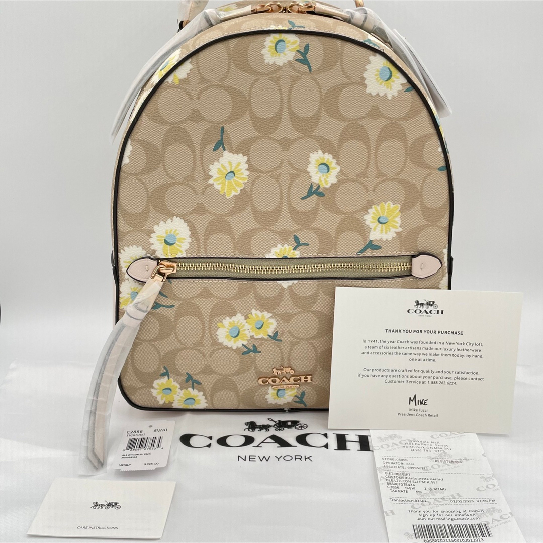 お盆セール！新品未使用 COACH C2856 リュック レディース