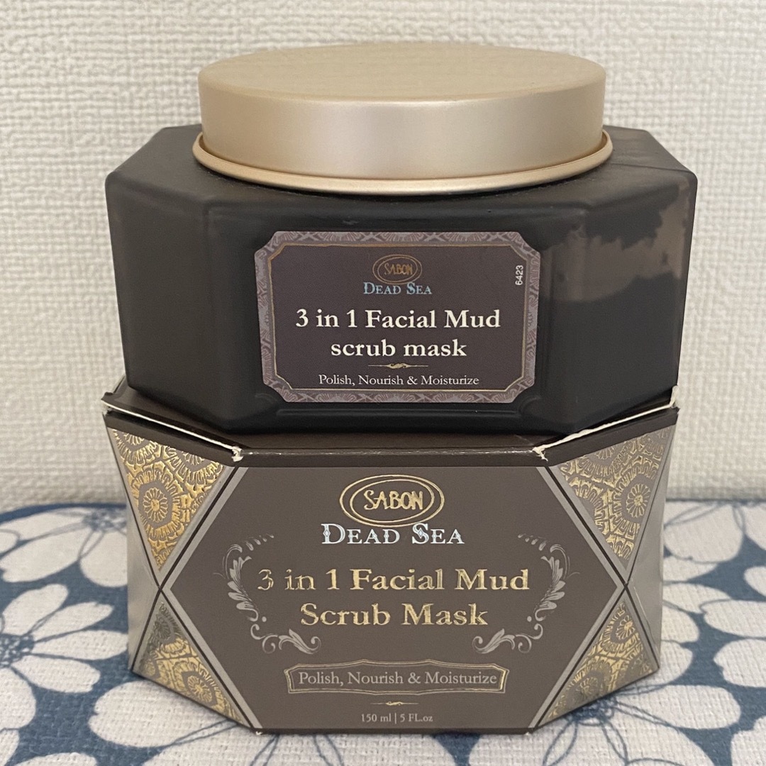 SABON(サボン)のSABON  デッドシー 3in1 フェイシャルマッドスクラブマスク コスメ/美容のスキンケア/基礎化粧品(パック/フェイスマスク)の商品写真