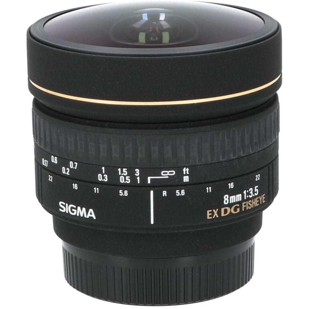 レンズ(ズーム)ＳＩＧＭＡ　ニコン８ｍｍ　Ｆ３．５ＥＸ　ＤＧ　ＦＩＳＨＥＹＥ