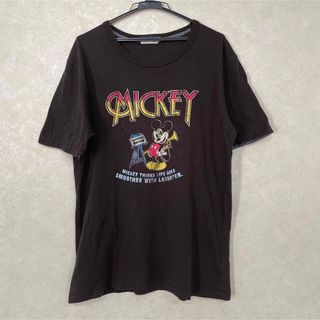 ライトオン(Right-on)のメンズミッキーマウスTシャツ　(Tシャツ/カットソー(半袖/袖なし))