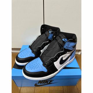 ナイキ(NIKE)のJordan 1 High OG University Blue UNC Toe(スニーカー)