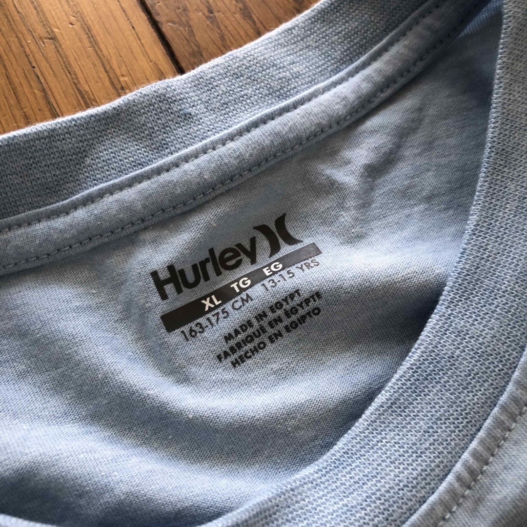 Hurley(ハーレー)のHurley新品Tシャツ　水色　ライトブルー　M メンズのトップス(Tシャツ/カットソー(半袖/袖なし))の商品写真