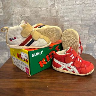 アシックス(asics)のスニーカー　キッズ　ベビー　スクスク(スニーカー)