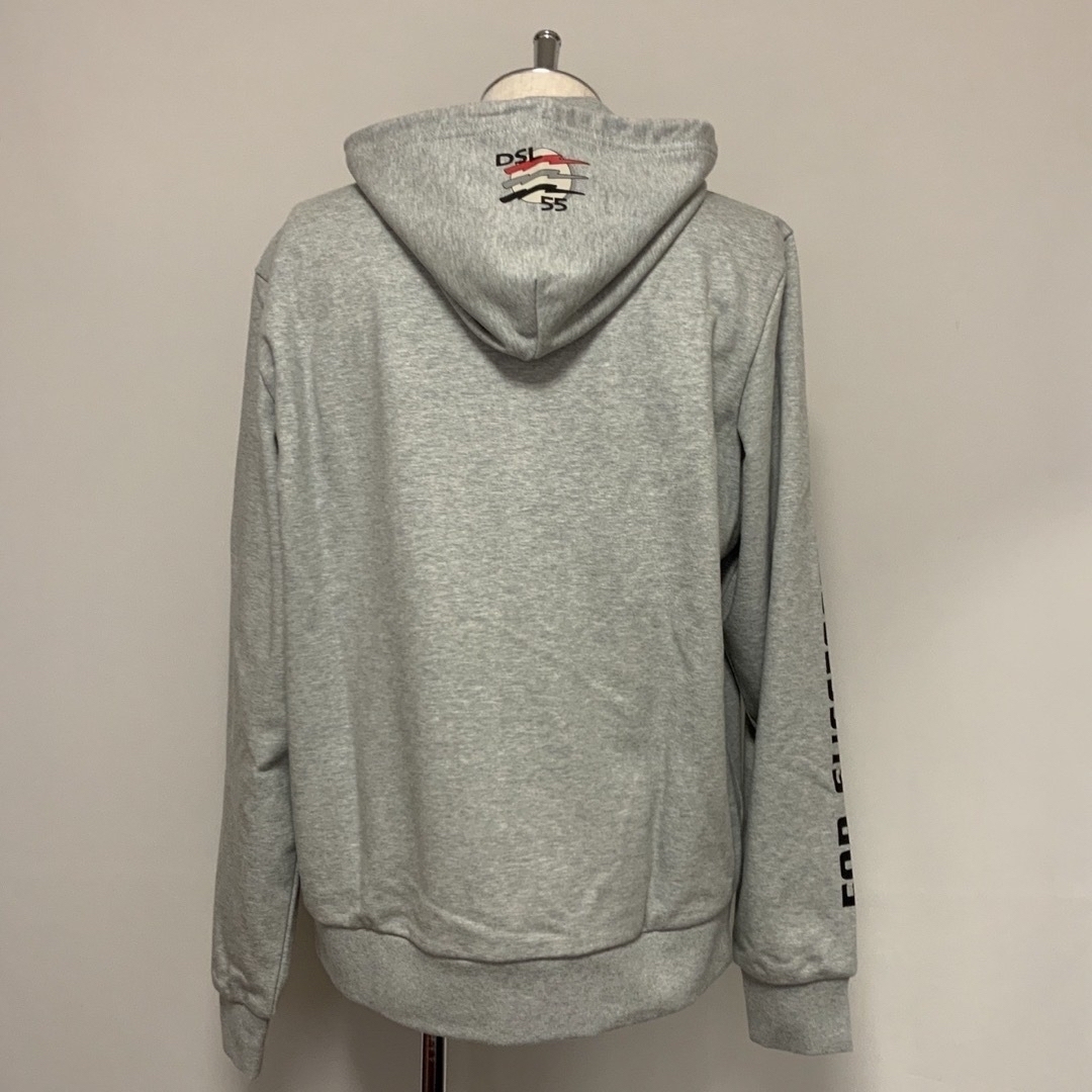 洗練された DIESEL S-GINN-HOOD-ZIP-K9 グレー XXL | notarvkosiciach.sk