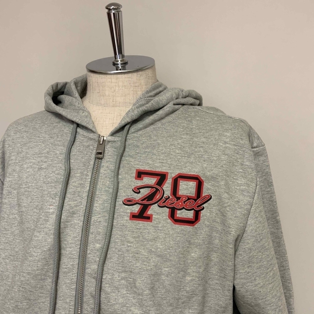 洗練された DIESEL S-GINN-HOOD-ZIP-K9 グレー XXL | notarvkosiciach.sk