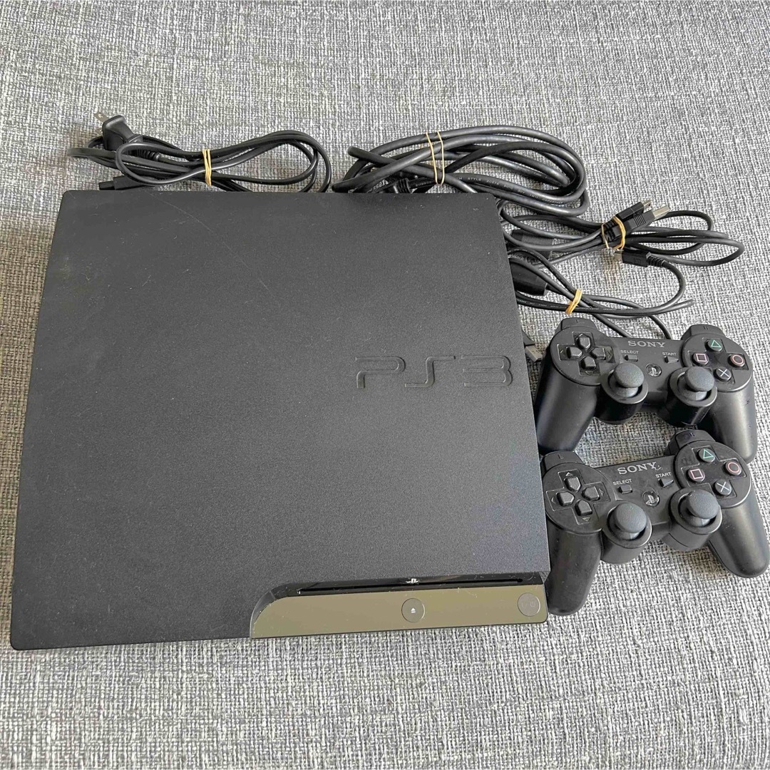 PlayStation3 - PS3 CECH-2500A 本体+コントローラー2個セットの通販