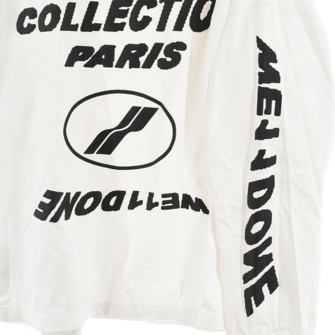 we11done ウェルダン 20AW LOGO LONG SLEEVE T-SHIRT ロゴプリント