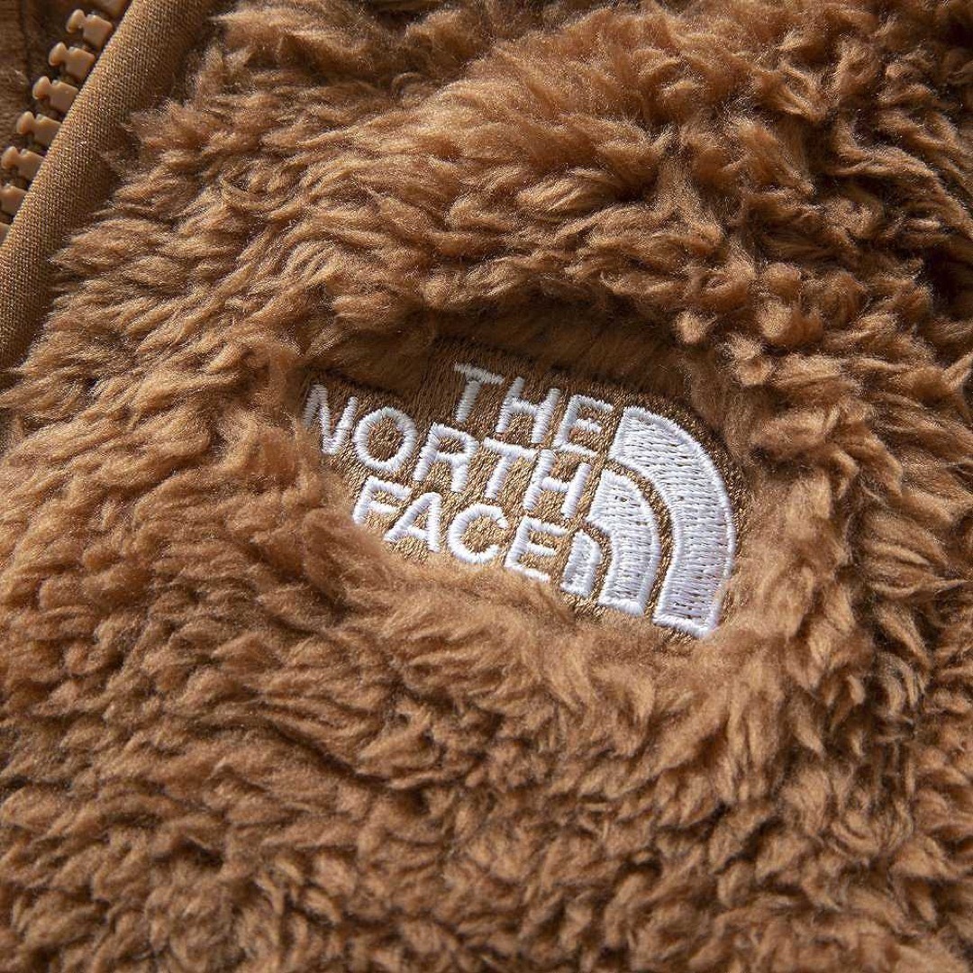 THE NORTH FACE(ザノースフェイス)のTHE NORTH FACE ボア ベビー ベア耳 くま耳 ブラウン3M-24M キッズ/ベビー/マタニティのベビー服(~85cm)(ジャケット/コート)の商品写真