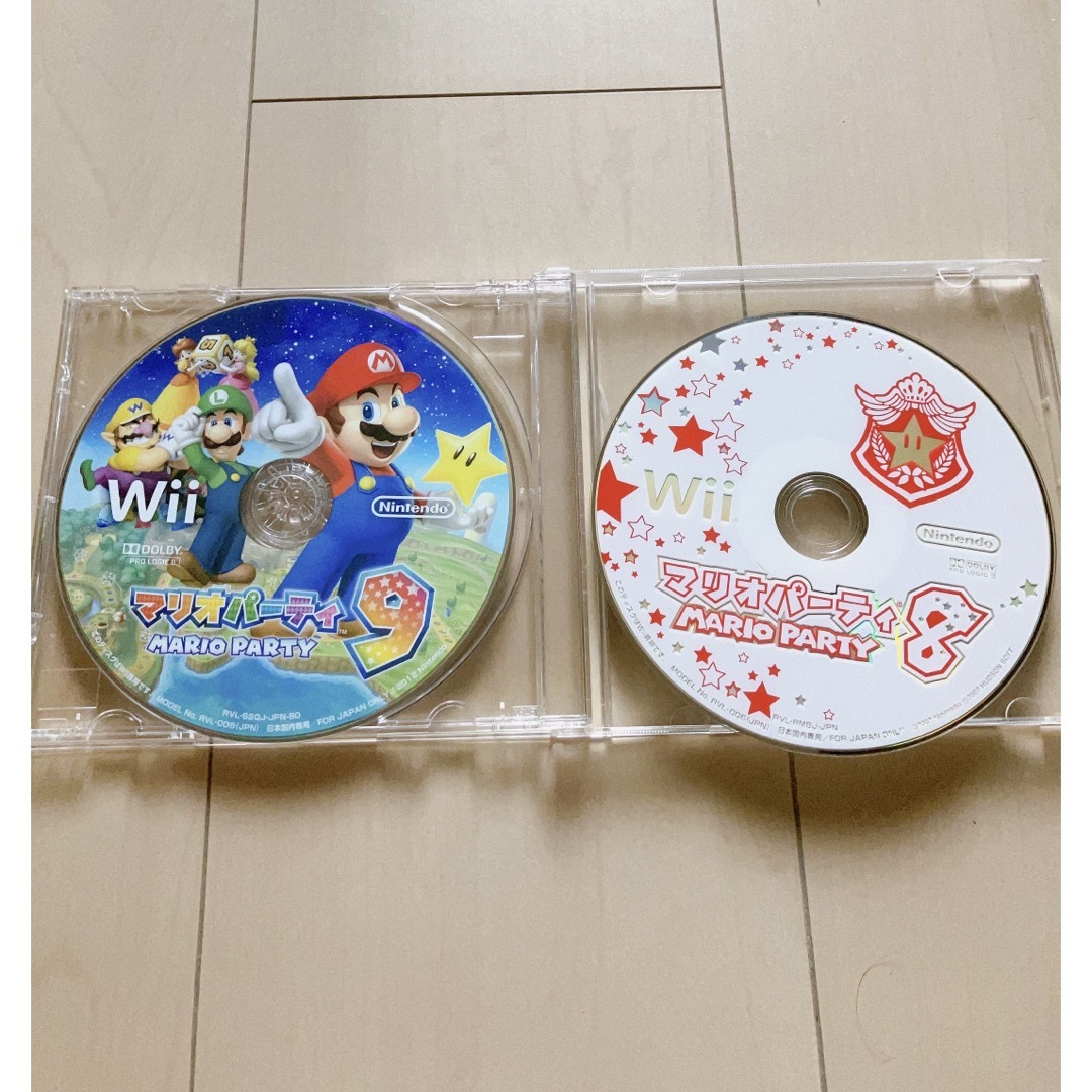 Nintendo Wii本体+マリオパーティーセット