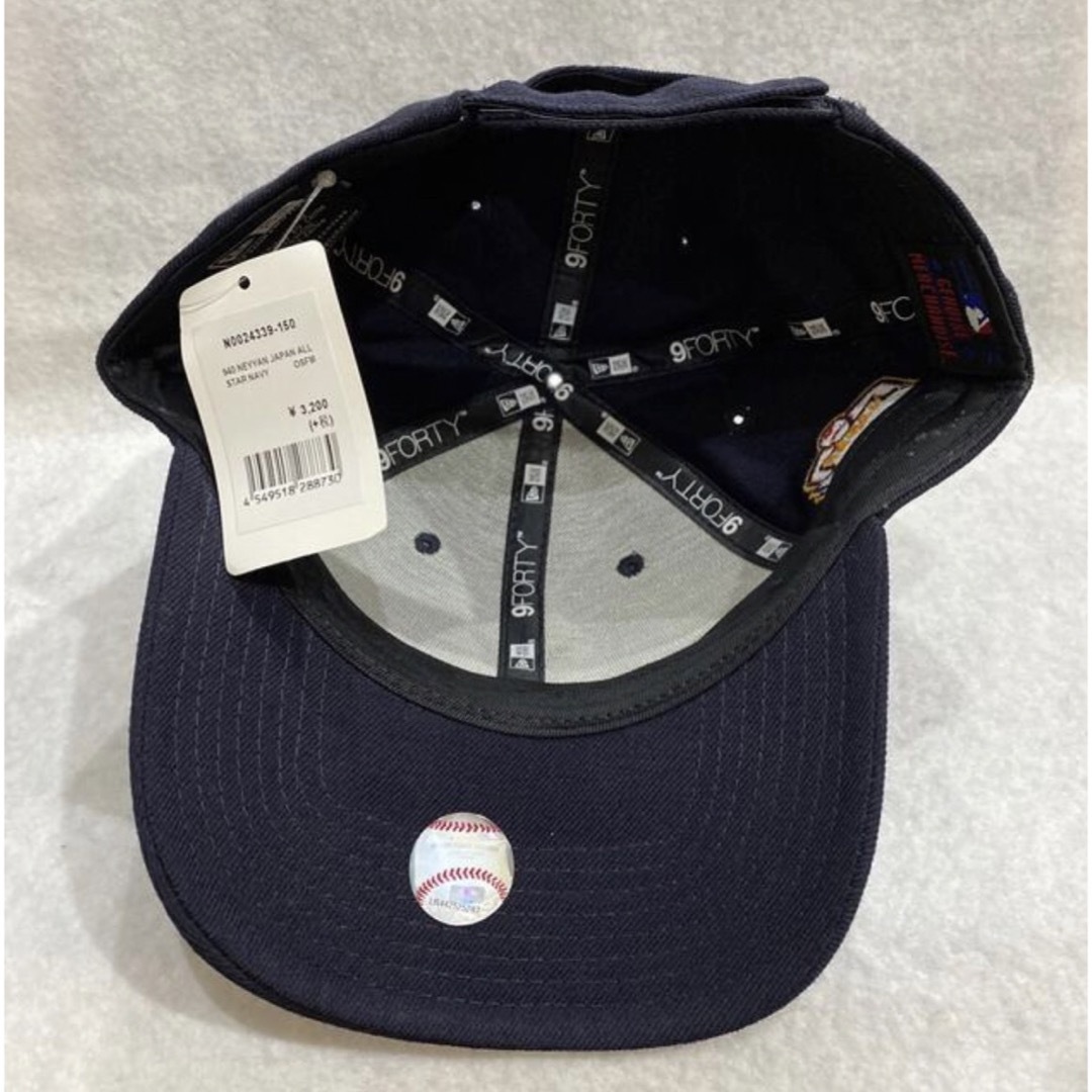 NEW ERA(ニューエラー)のオールスター 2014 日米野球記念グッズ ニューエラ キャップ 帽子 スポーツ/アウトドアの野球(ウェア)の商品写真