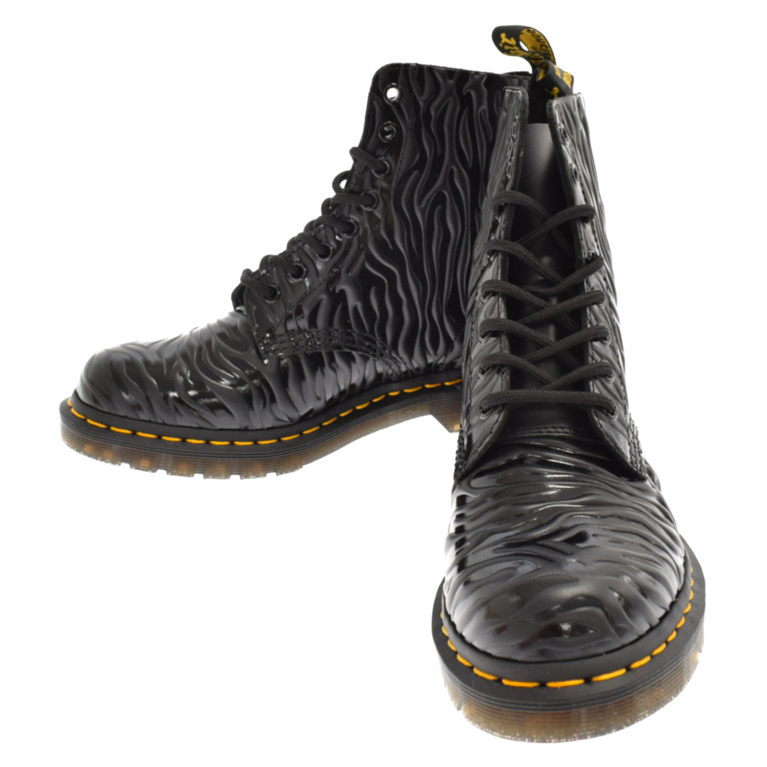 Dr.Martens ドクターマーチン 1460PASCAL TIE PAINTED SUEDE タイダイ ペインテッド スエード 8ホール レザーハイカットブーツ ブラック UK5 26406001