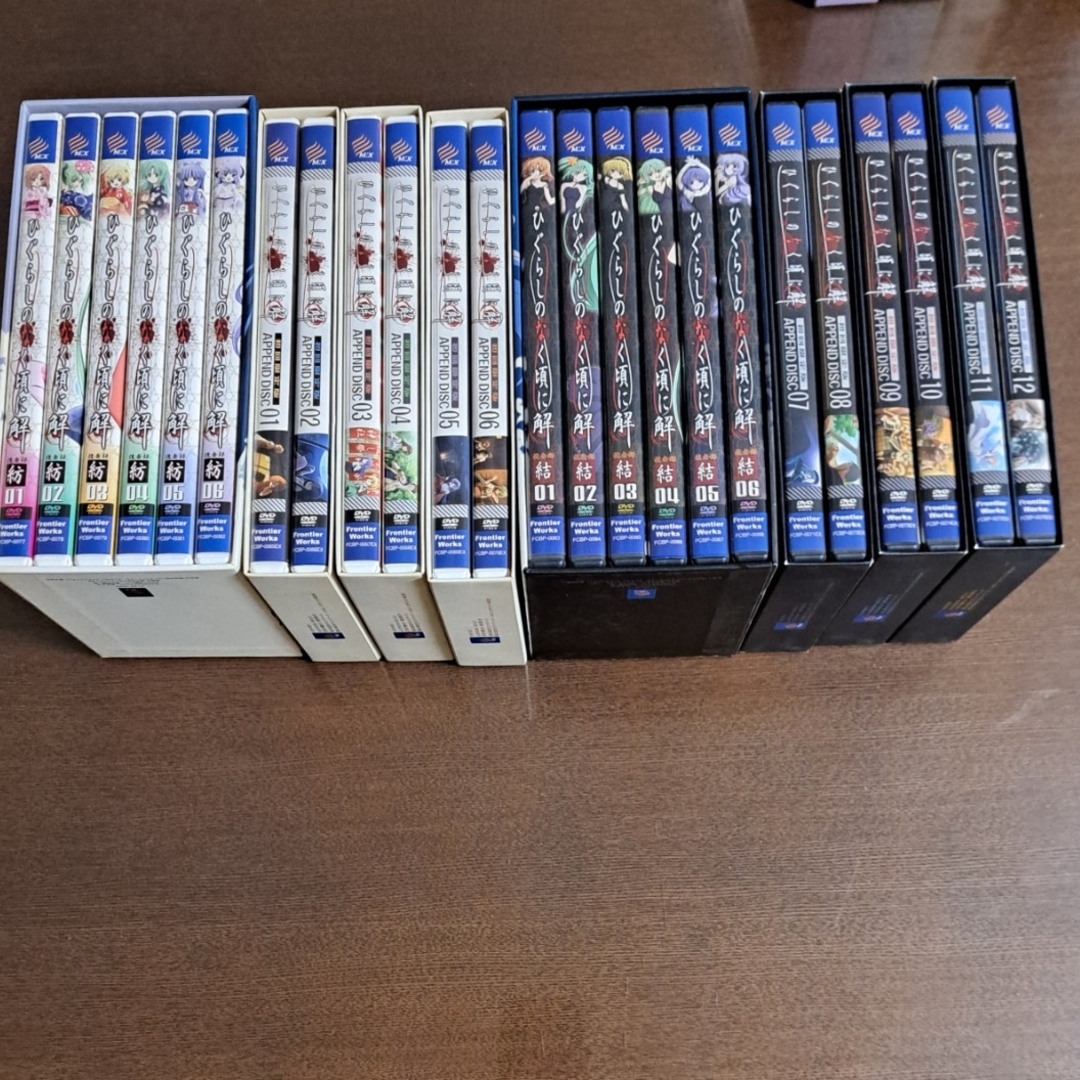 ひぐらしのなく頃に 解　DVD　全巻セット