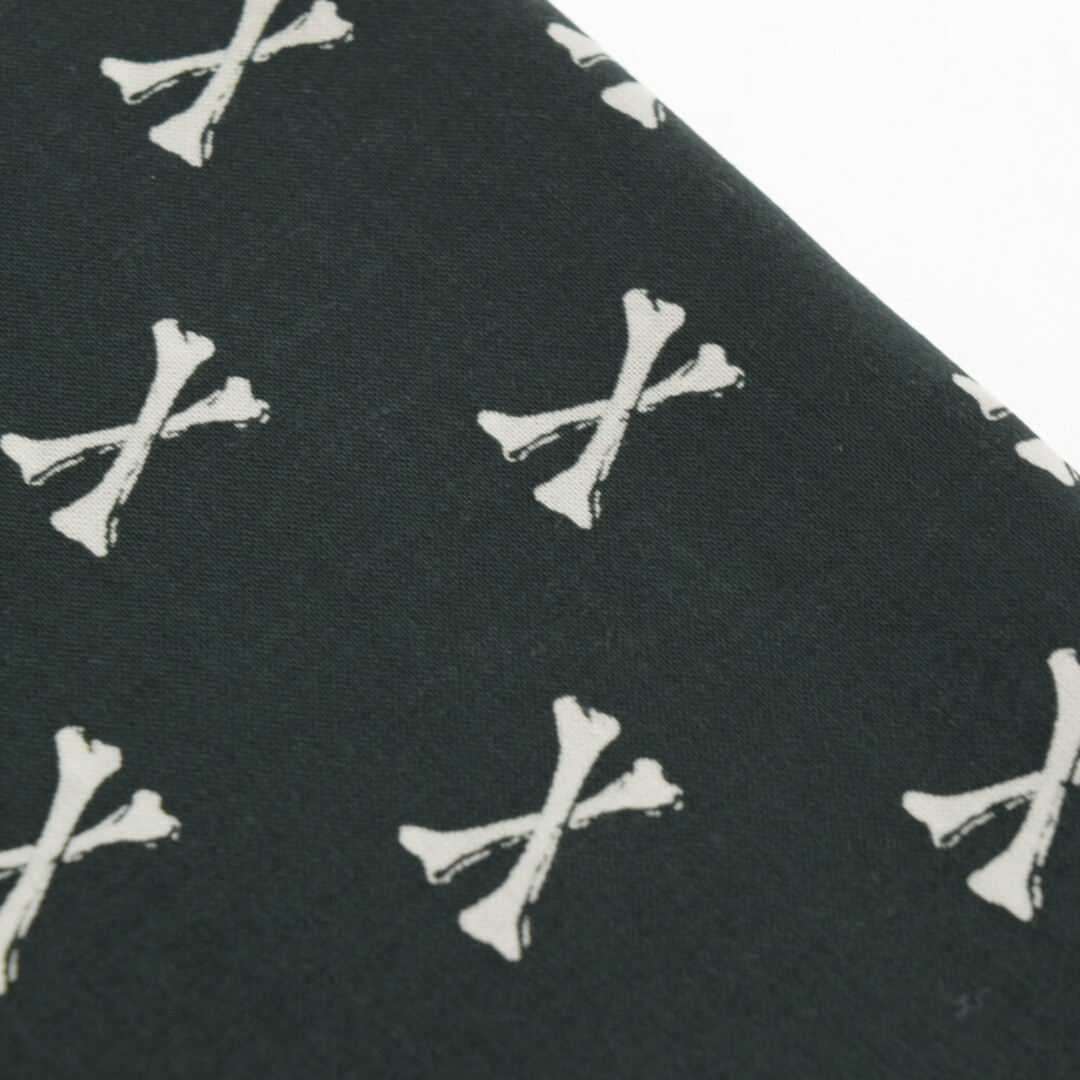 W)taps(ダブルタップス)のWTAPS ダブルタップス 23SS BANDANA / COTTON. CROSSBONES. クロスボーン コットン バンダナ グリーン 231BXDT-AC01 メンズのアクセサリー(その他)の商品写真