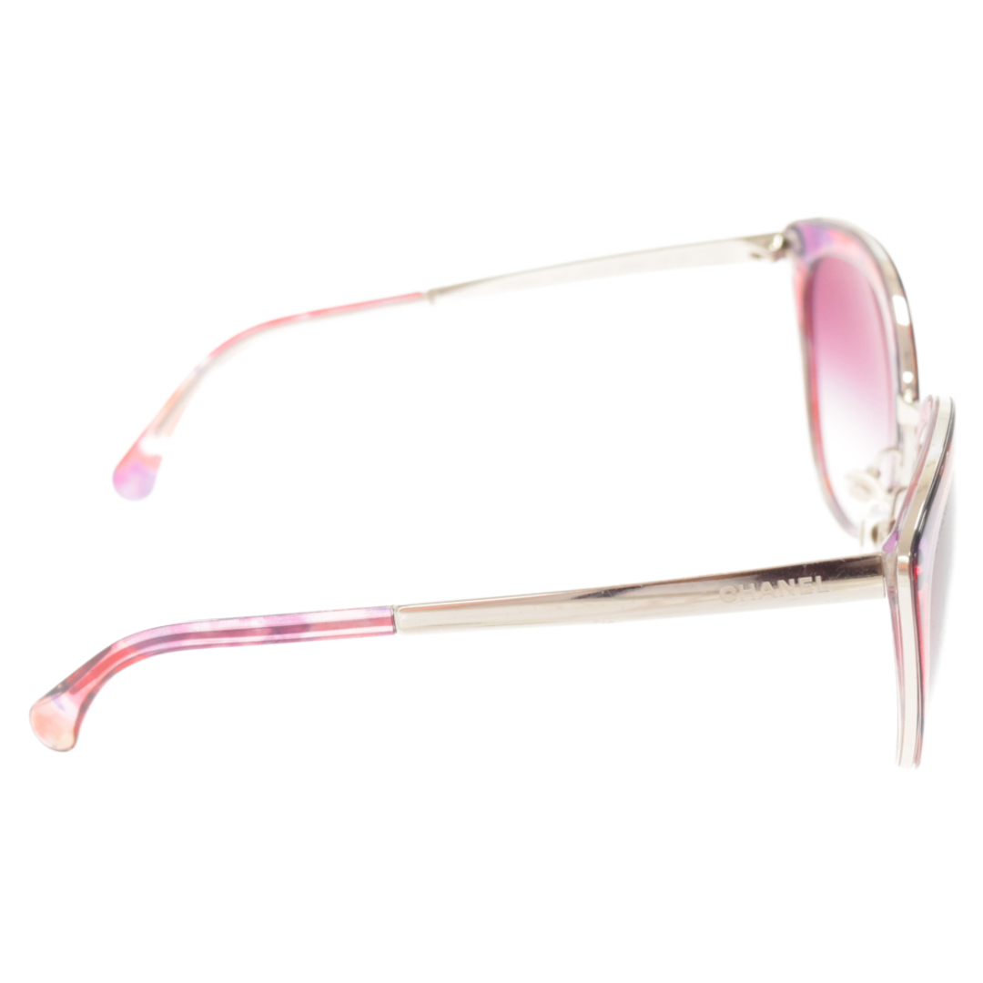 CHANEL(シャネル)のCHANEL シャネル クリアフレーム ロゴ サングラス ピンク 4208 メンズのファッション小物(サングラス/メガネ)の商品写真