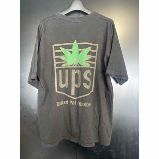 激レア90'S当時物UPS United Pot Smokers Tシャツ L(Tシャツ/カットソー(半袖/袖なし))