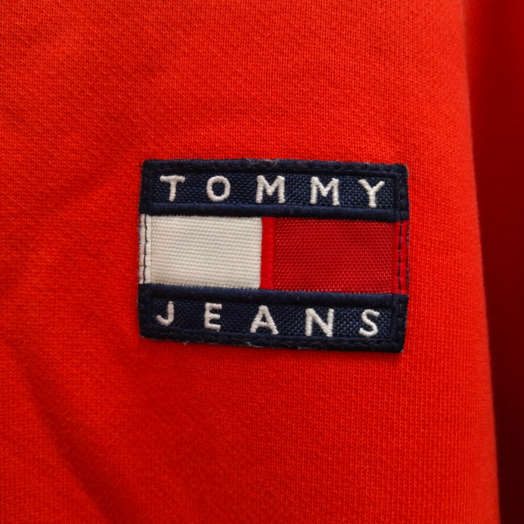 TOMMY(トミー)のTOMMY トミー コットンバッジフーディ DM0DM06593 スウェットパーカー レッド メンズのトップス(パーカー)の商品写真